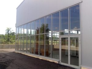 Огнестойкий витраж EIW45 / серия FRM7168